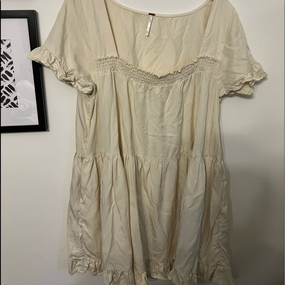 Free people cream dress